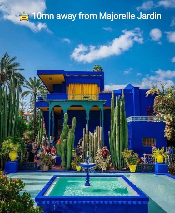Plein Centre Marrakech, Grand Balcon Filant Apartment Marrakesh Exterior photo